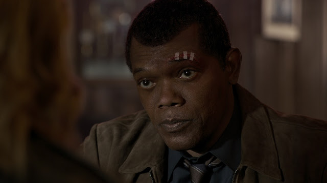 Samuel L. Jackson in Captain Marvel