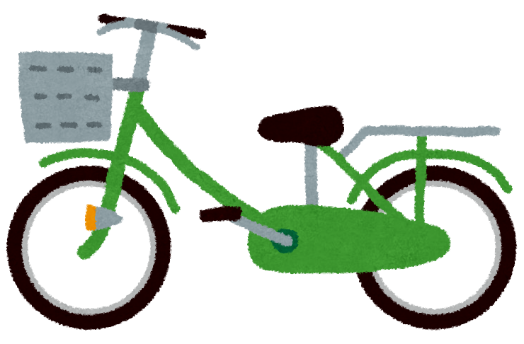 イラスト や 自転車