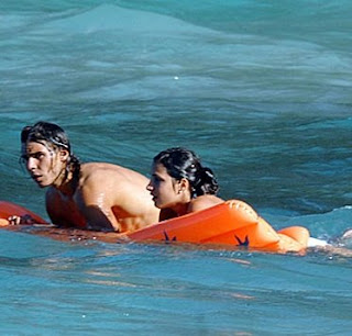 Rafael Nadal and Maria Perello