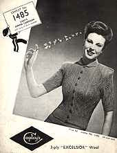 1940 shoulder pads in sweater