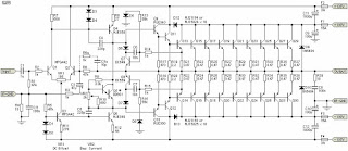 1500w Amplifier Circ Electronic Circuit Diagram And Layout