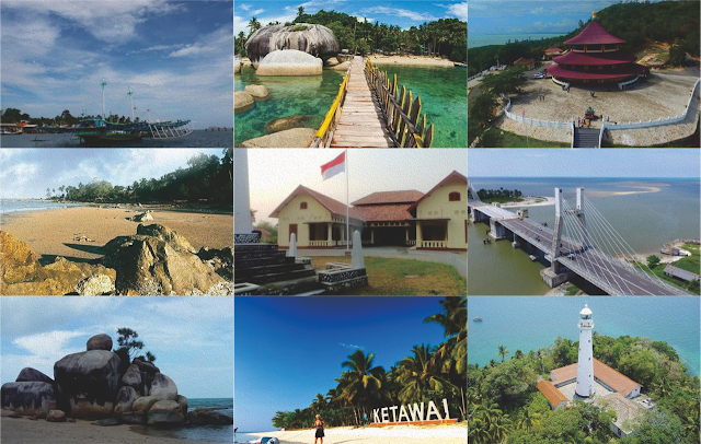 Tourist attractions in the Pacific Islands of Indonesia