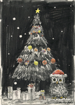 Animasi Pohon Natal Bergerak untuk HP Android_Animated Christmas Tree Android-iPhone_SDS