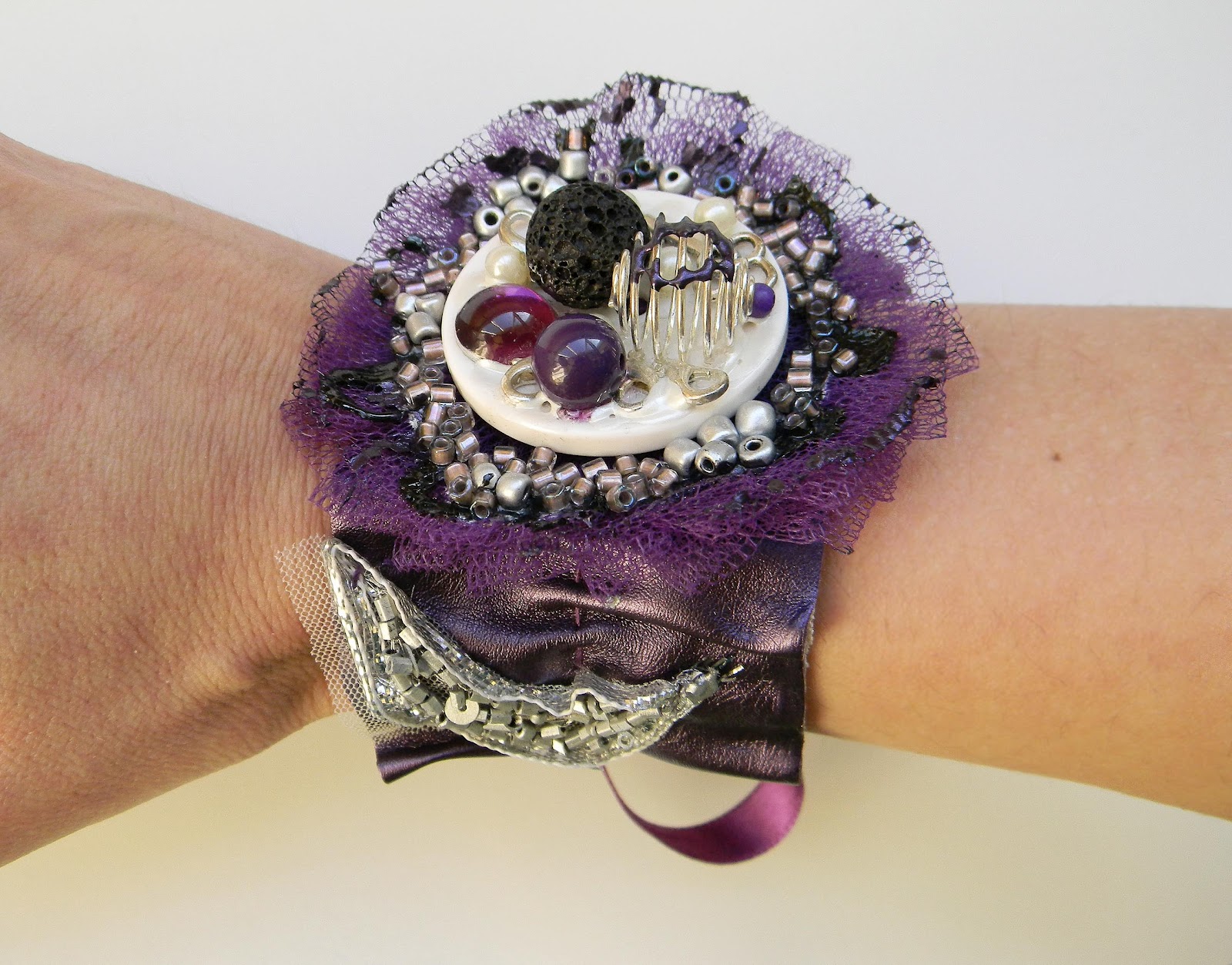 "Purple Dream" Bracelet/Cuff