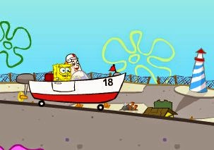 Game Spongebob Thi Bằng Lái