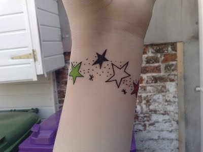 Star Tattoos On Wrist