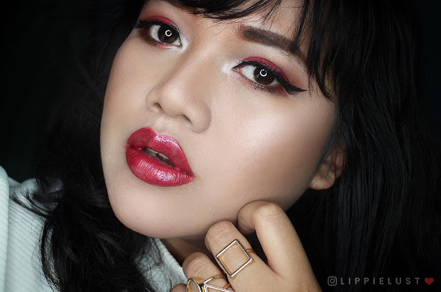 rissa lippielust lip swatcher Indonesia