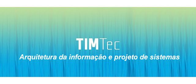 Curso gratuito de  Arquitetura da Informação e Projeto de Sistemas da TIMTec.