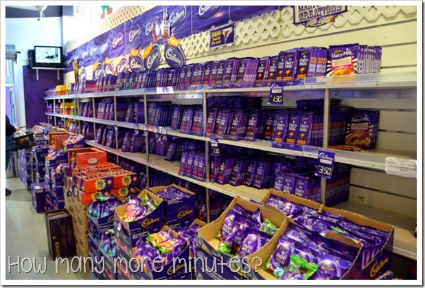 Cadbury Chocolate Factory ~ How Many More Minutes?