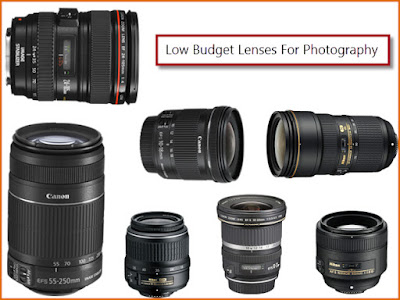low budget canon and nikon lenses for photography