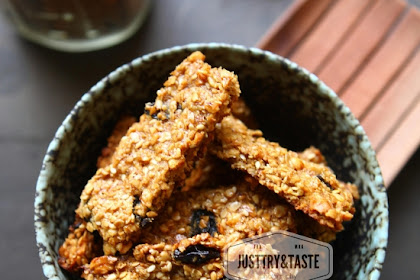 Resep Oat Brittle