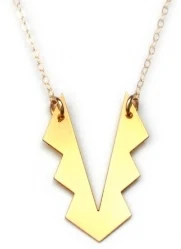Brevity Tribal Metal Necklace 