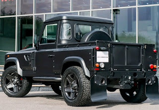 Gambar Modifikasi Land Rover Defender Pickup Buatan Kahn Design