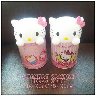 Tempat Sampah Hello Kitty Grosir Ecer Murah 