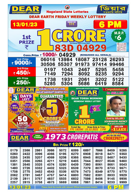 nagaland-lottery-result-13-01-2023-dear-earth-friday-today-6-pm