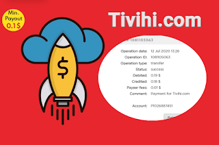 tivihi.com situs penghasil uang dollar paypal