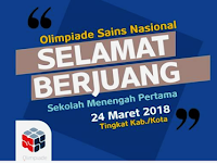 Selamat Berjuang Talenta Muda Sains di OSN SMP 2018 