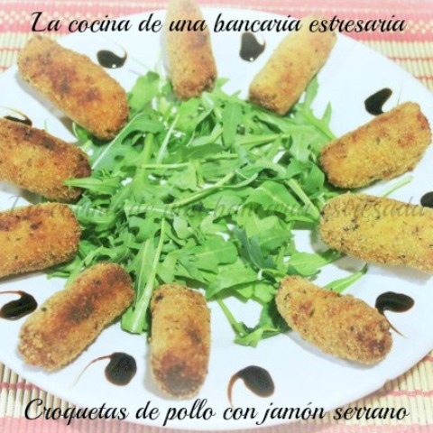 Croquetas de pollo y jamón