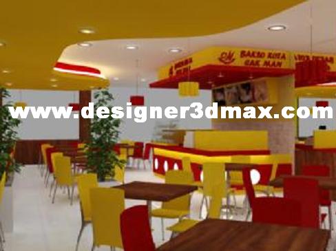 Jasa Interior Eksterior Design Desain  Resto Warung  Bakso  