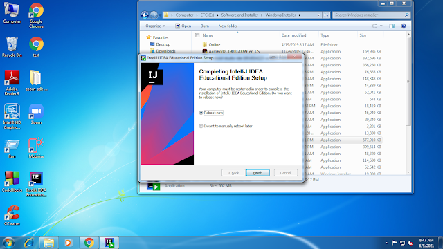 Intellij idea installation - step six
