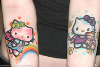 Hello Kitty Tattoo Design photo Gallery - Hello Kitty Tattoo Ideas