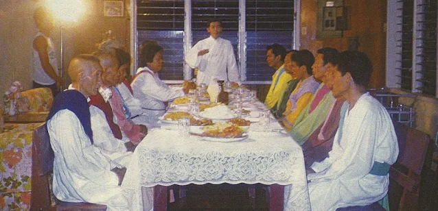 Huling hapunan, a reenactment of the last supper, Gasan, Marinduque