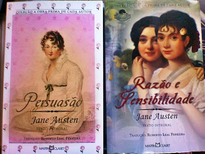 Jane Austen Persuasão; Razão e Sensibilidade da Martin Claret