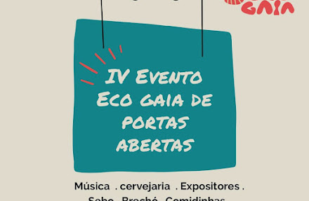 IV Evento Eco Gaia de Portas Abertas - 3 de setembro