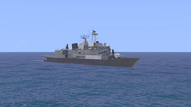Arma 3 用のアンザック級フリゲート Te kaha アドオン