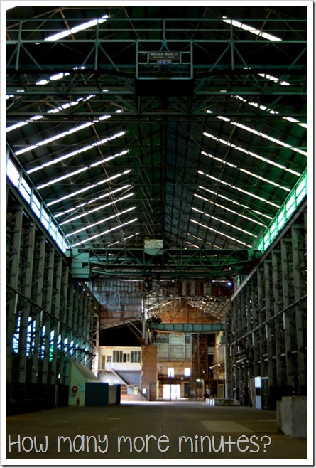 Cockatoo Island ~ How Many More Minutes?