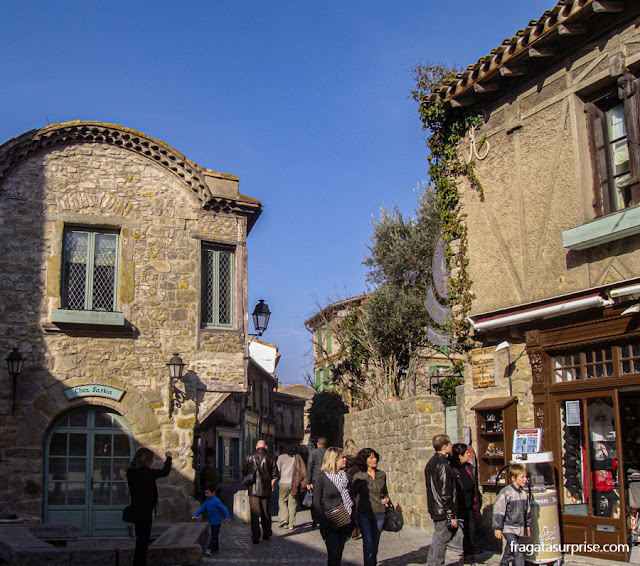 Cidade medieval de Carcassonne, França