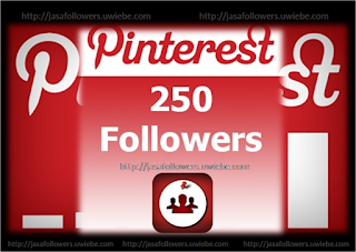 Paket 250 Followers Pinterest