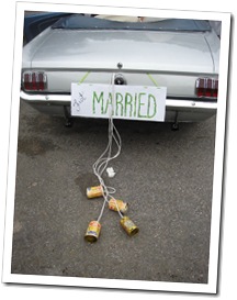 just married