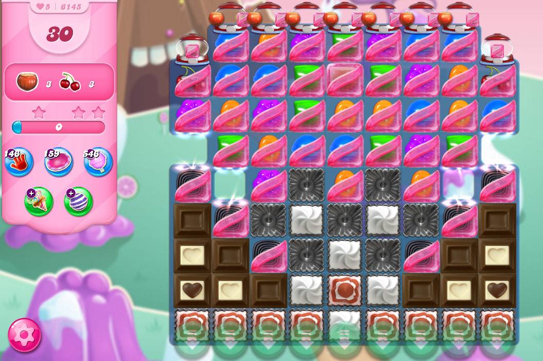 Candy Crush Saga level 6145