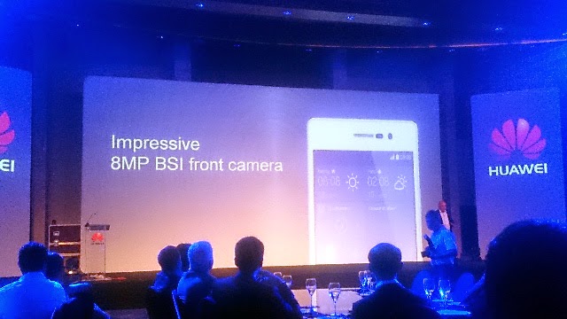 8MP Front Camera Ascend P7