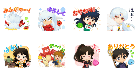 LINE Bubble 2 & Inuyasha