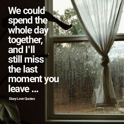 miss you picture love quote for couple