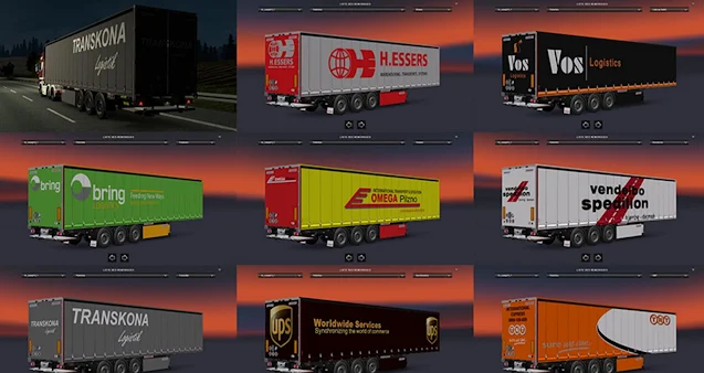 American Truck Simulator Fruehauf MaxiSpeed v1.0 Mod Trailer Download MODs