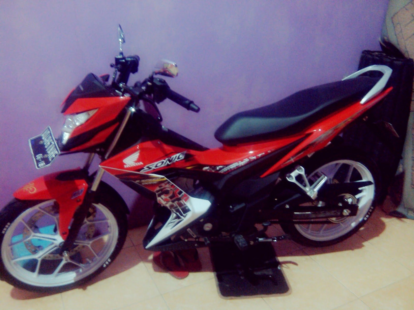 Modif Honda Sonic 150 Tangan Sendiri