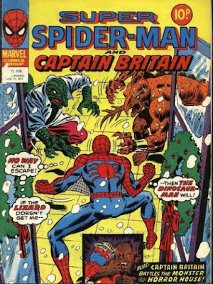 Super Spider-Man and Captain Britain #238, the Lizard and Stegron