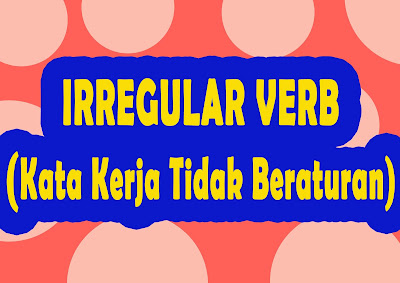 kata kerja tidak beraturan