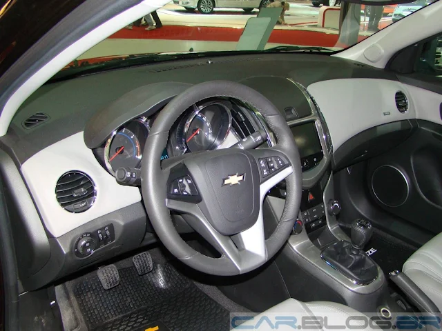 Novo Chevrolet Cruze 2014 - interior 