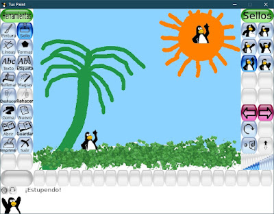Tux Paint 0.9.31 - Programa de pintura para niños, divertido y con sonidos
