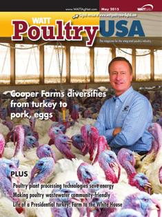 WATT Poultry USA - May 2015 | ISSN 1529-1677 | TRUE PDF | Mensile | Professionisti | Tecnologia | Distribuzione | Animali | Mangimi
WATT Poultry USA is a monthly magazine serving poultry professionals engaged in business ranging from the start of Production through Poultry Processing.
WATT Poultry USA brings you every month the latest news on poultry production, processing and marketing. Regular features include First News containing the latest news briefs in the industry, Publisher's Say commenting on today's business and communication, By the numbers reporting the current Economic Outlook, Poultry Prospective with the Economic Analysis and Product Review of the hottest products on the market.