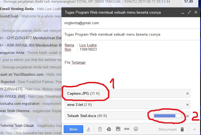 Cara Mengirim File Dengan Baik dan Benar Lewat E-mail Gmail