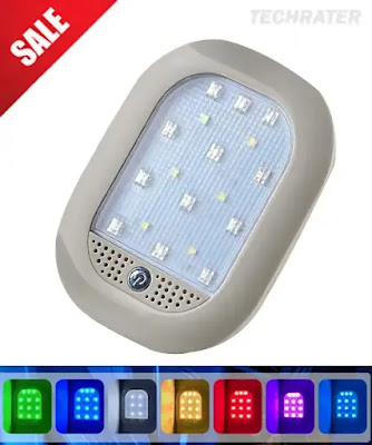 Car Interior LED Light with 8 Colors Wireless and Magnetic