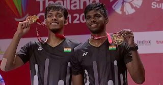 Rankireddy-Shetty jump seven spots and enter in top 10 list in badminton rankings