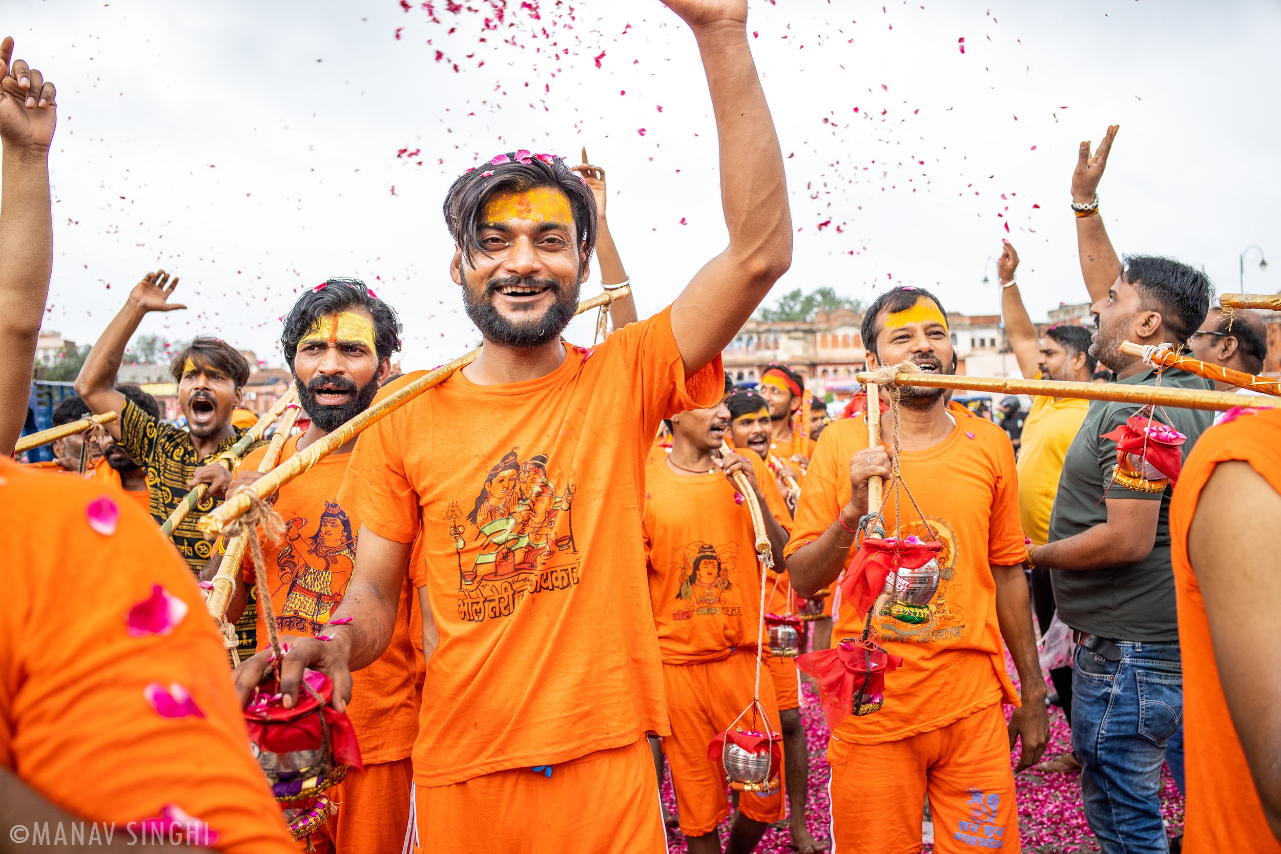 Kanwar Yatra, Kanwariyas and Jaipur Street Photography