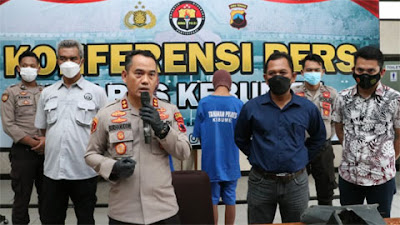 Akbp Burhanuddin Saat Konferensi Pers