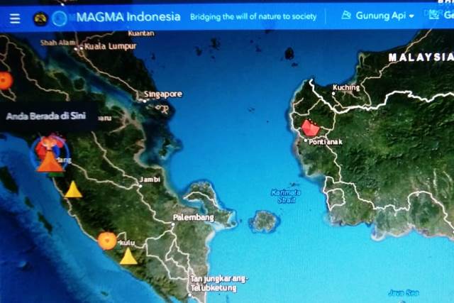 Data Letusan Marapi Kini Teratas